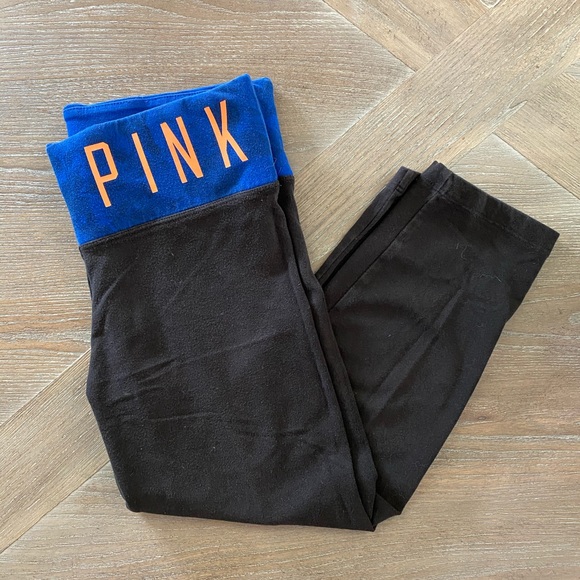 VS PINK CAPRI LEGGINGS - Picture 1 of 2